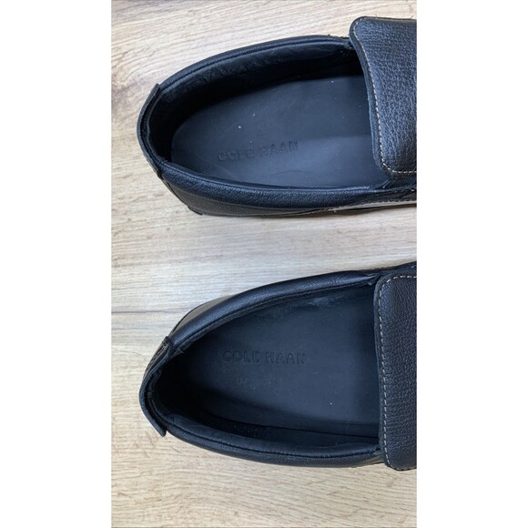 Cole Haan Tucker Mens Venetian Slip-On Drivers Loafers Shoes 12 W Black C03557 main image 4